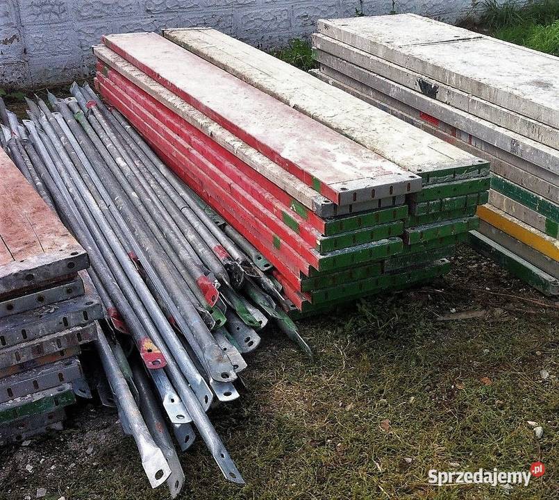 Używane Podesty drewniane 30 m x 10 Rusztowanie Dom i Ogród Stare Siołkowice