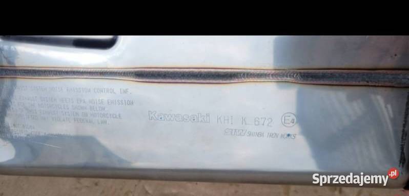 Kawasaki H2SX H2 SX KHI K672 OEM TŁUMIK WYDECH wielkopolskie Nowy Tomyśl
