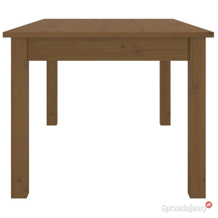 Stolik kawowy miodowy brąz 80x50x40 lite drewno Warszawa