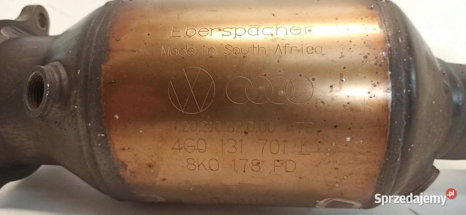 AUDI A5 8T KALALIZATOR DPF 4G0131701L Filtry cząstek stałych DPF/FAP