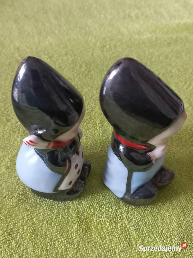 Figurki porcelanowe solniczka pieprzniczka Toruń sprzedam