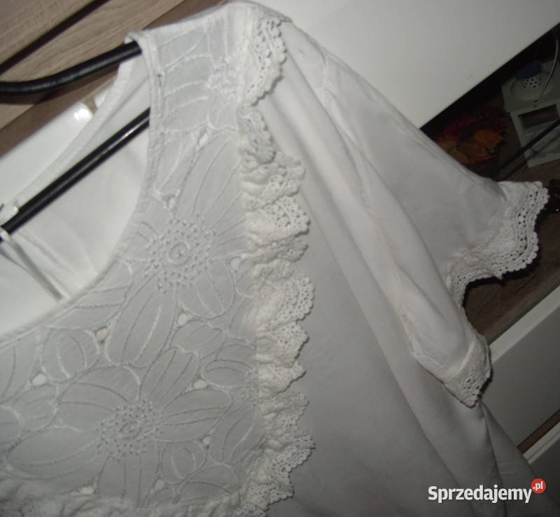 NOWA duża elegancka bluzka hafty VH r xxl xxxl Rawicz