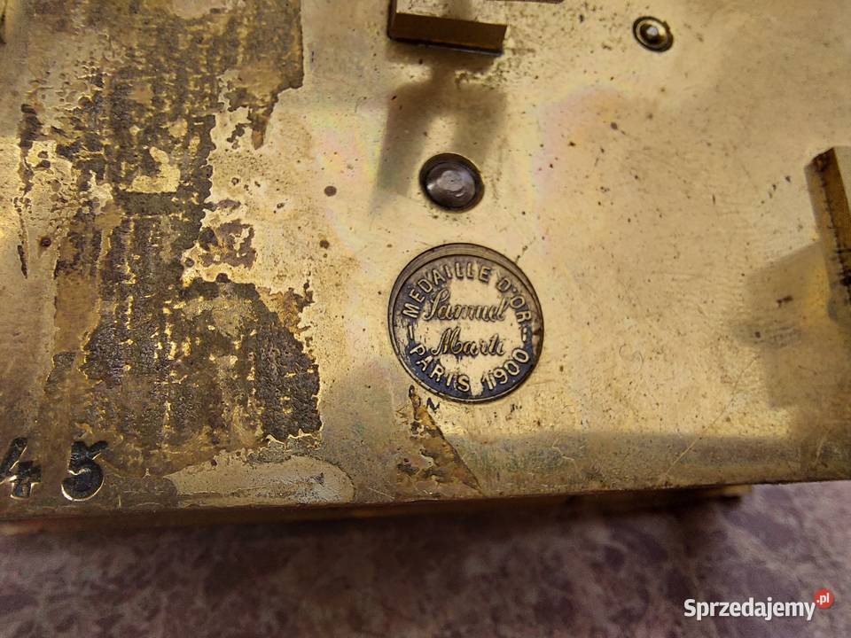M074 Mechanizm starego zegara chodzik Samuel Tczew