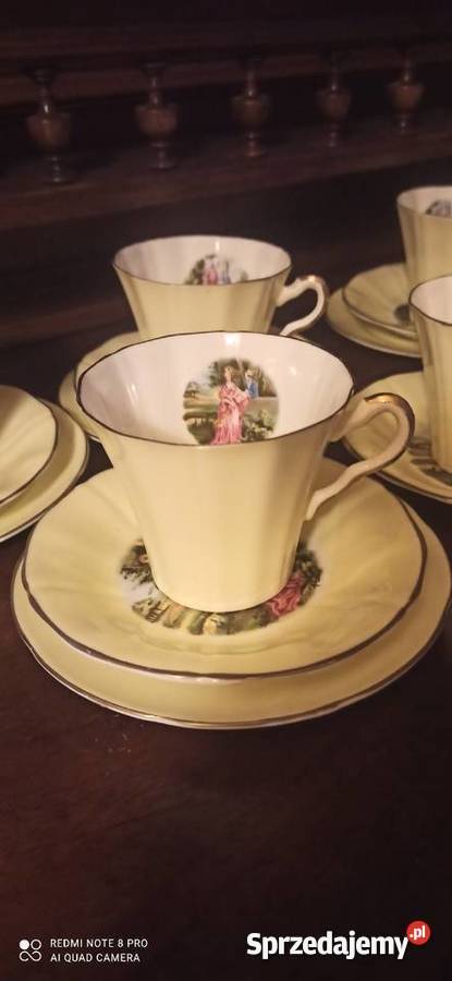 Filiżanka z talerzykiem deserowym Imperial Made Gdańsk