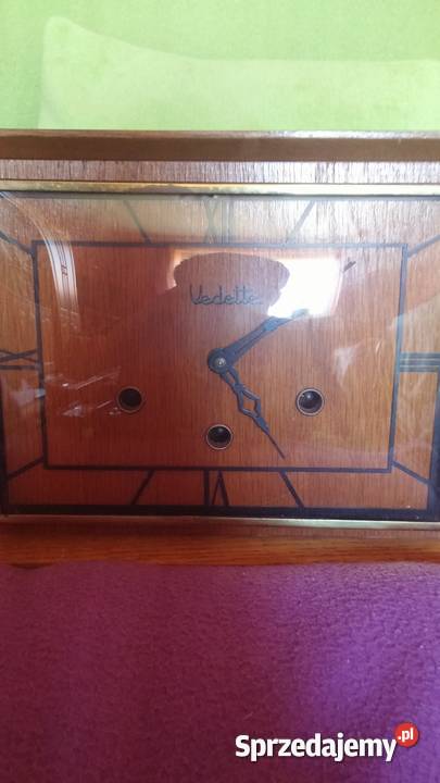 Stary Zegar kwadransowy Vedette podkarpackie Brzóza Stadnicka sprzedam