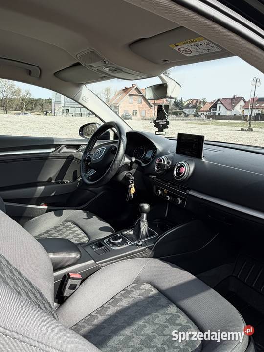 Audi A3 8v 16 TDI 2015 Czarny diesel Olsztynek