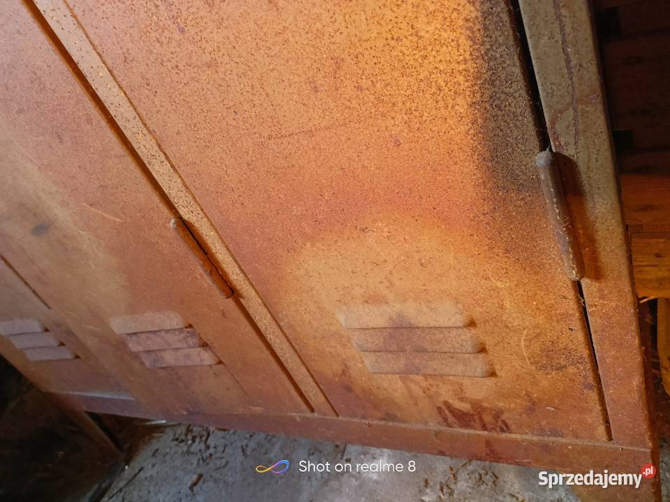 Szafka metalowa potrójna ubraniowa warsztatowa Skarżysko-Kamienna