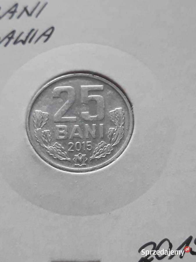 25 Bani Mołdawia 2015 r