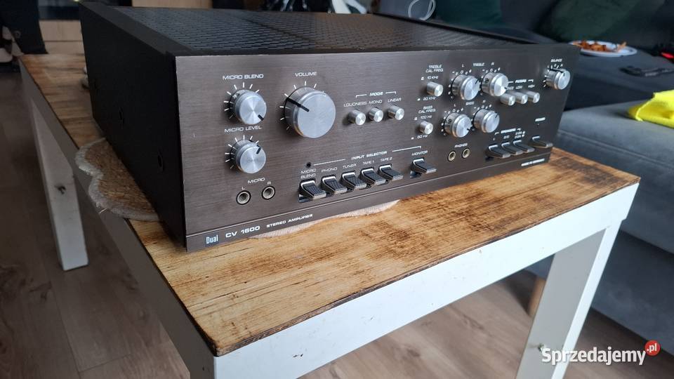 Dual CV 1600 Klasyczny wzmacniacz stereo Made in
