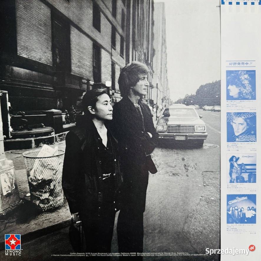 John Lennon Yoko Ono Double Fantasy EXNM Japan małopolskie Kraków sprzedam