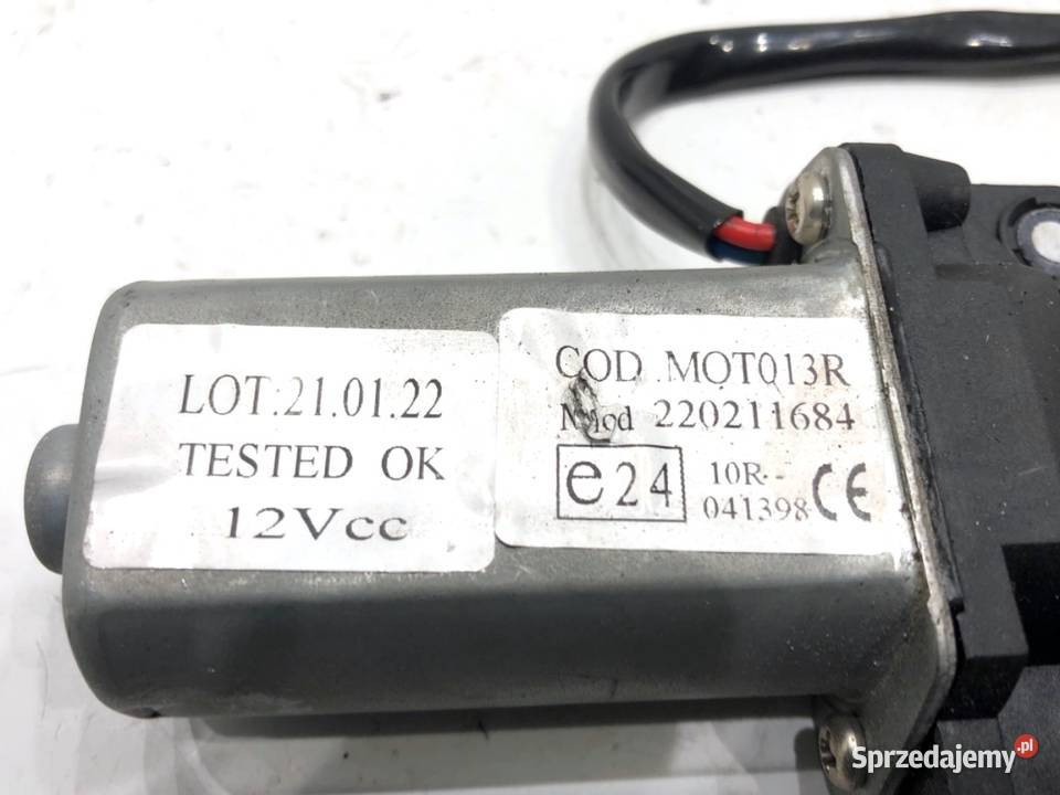 PODNOŚNIK SZYBY PRAWY PRZÓD FIAT 500 Hatchback sprzedam