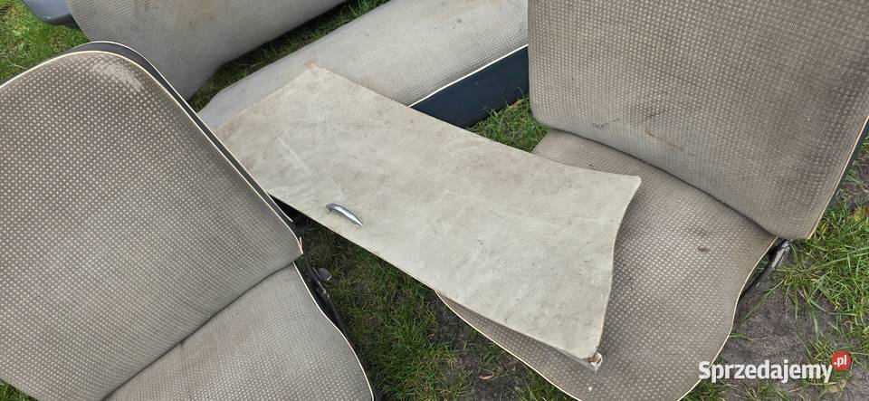 VW garbus oval komplet foteli
