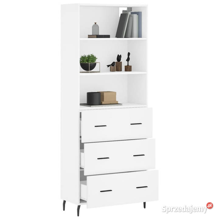 Witrynka biała 695x34x180 materiał sprzedam