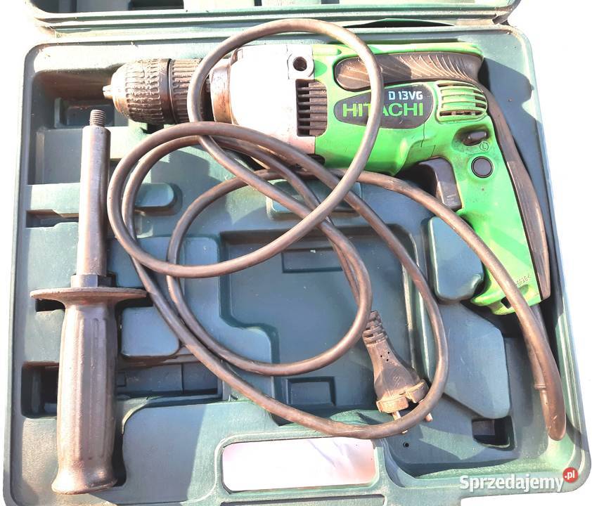 WIERTARKA HITACHI D13VG UŻYWANA Z GWARANCJĄ Gaszowice