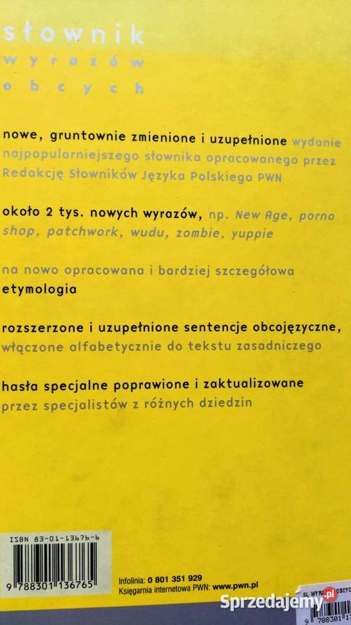 Słownik Wyrazów Obcych PWN Warszawa