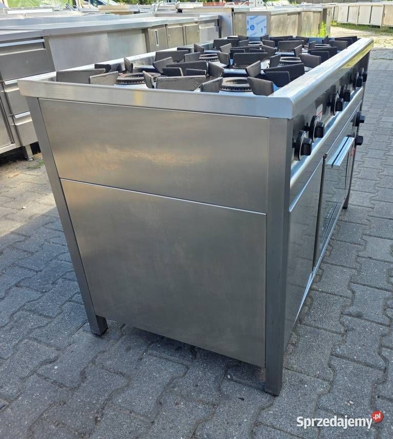 Kuchnia Gazowa 6 Pal Piekarnik Elekt EGAZ M1681 Biznes i Przemysł Nowe Skalmierzyce