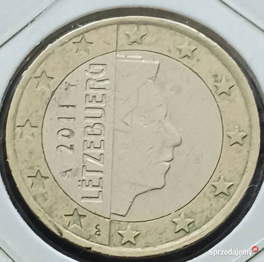1 Euro Luksemburg 2011 r Konin