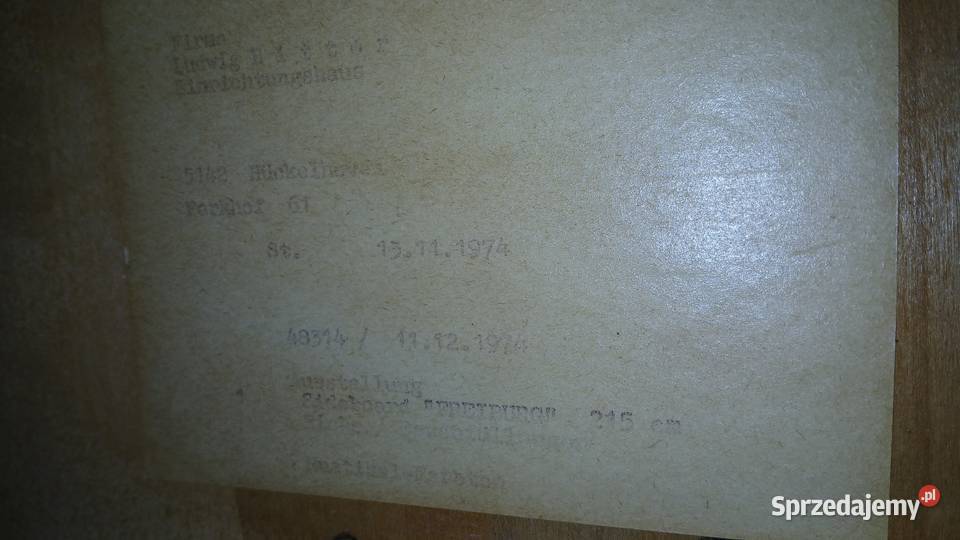 Kredens drewniany Laski