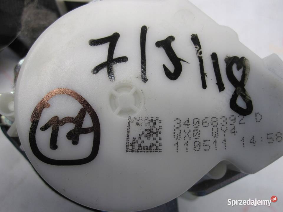 CITROEN DS3 11r pas bezpieczeństwa prawy przód osobowe Kielce