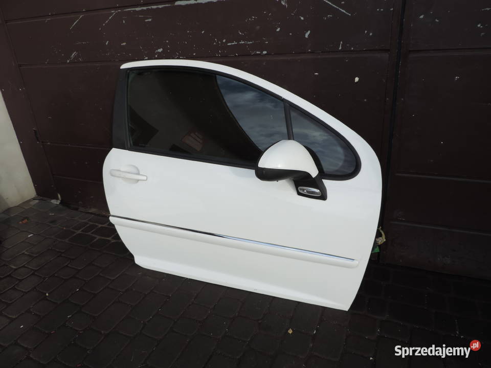 DRZWI PRAWY PRZÓD PEUGEOT 207 FL 3D KOLOR EWPA małopolskie Nowy Sącz