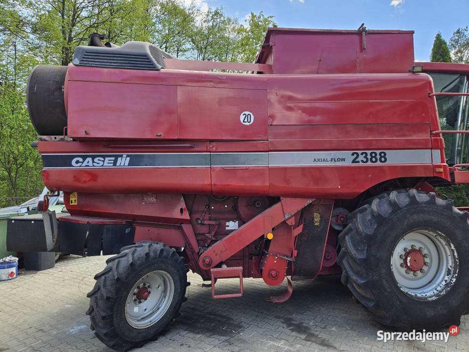 Kombajn Caase 2388 heder do zboża Case 1030 lubelskie Biskupie-Kolonia