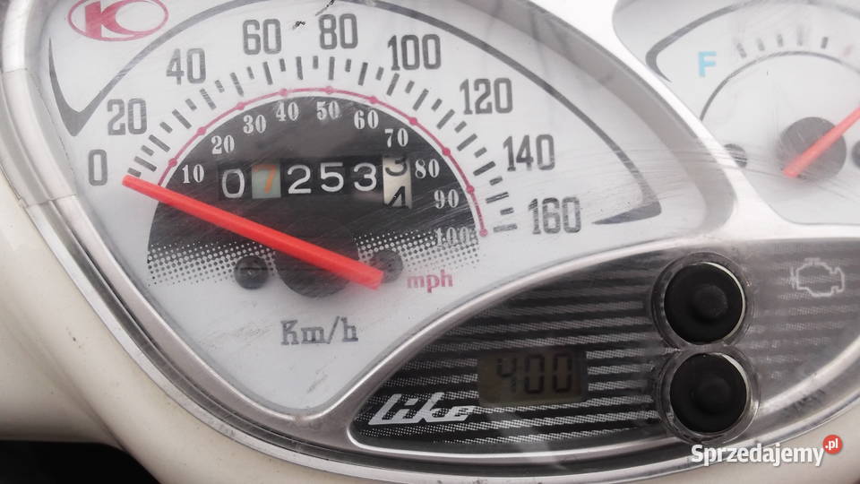 Kymco Like 200 2014 r 7 Motocykle, skutery, quady Warta