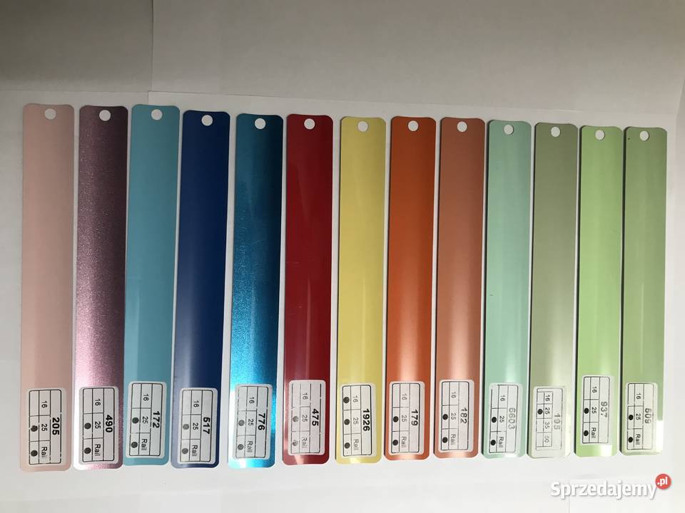 Zaluzje aluminiowe 25mm różne rozmiary lubelskie Lublin