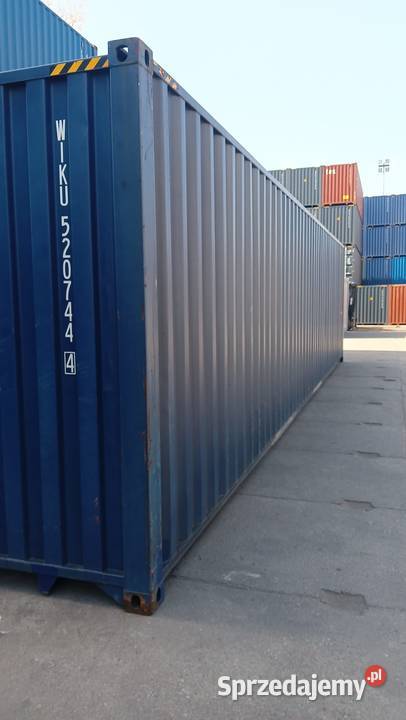 Kontener morski 40 HC High Cube 12 metrowy Pewny łódzkie Kutno