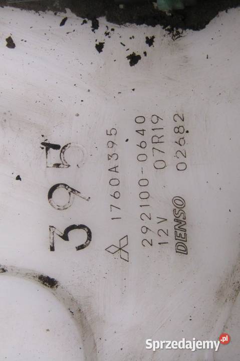 POMPA PALIWA PŁYWAK 20 DOHC MITSUBISHI OUTLANDER