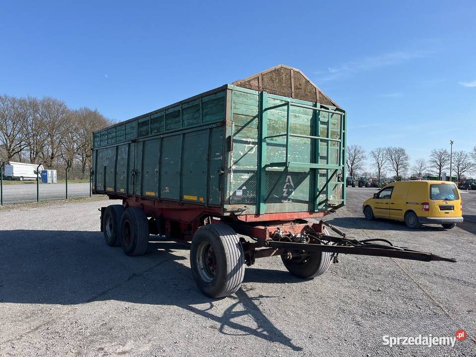 Przyczepa z wywrotem bocznym Kempf HKD16 TriA 3 Łomazy