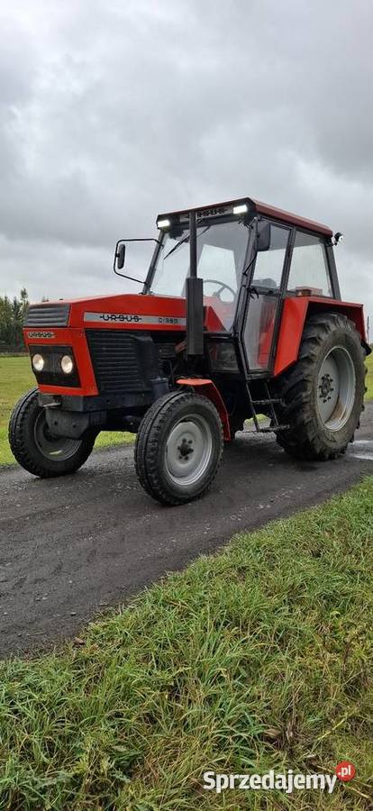 Ciagnik URSUS C 385 Zarejstrowany opłacony zam C Amortyzacja przedniej osi mazowieckie Zwoleń