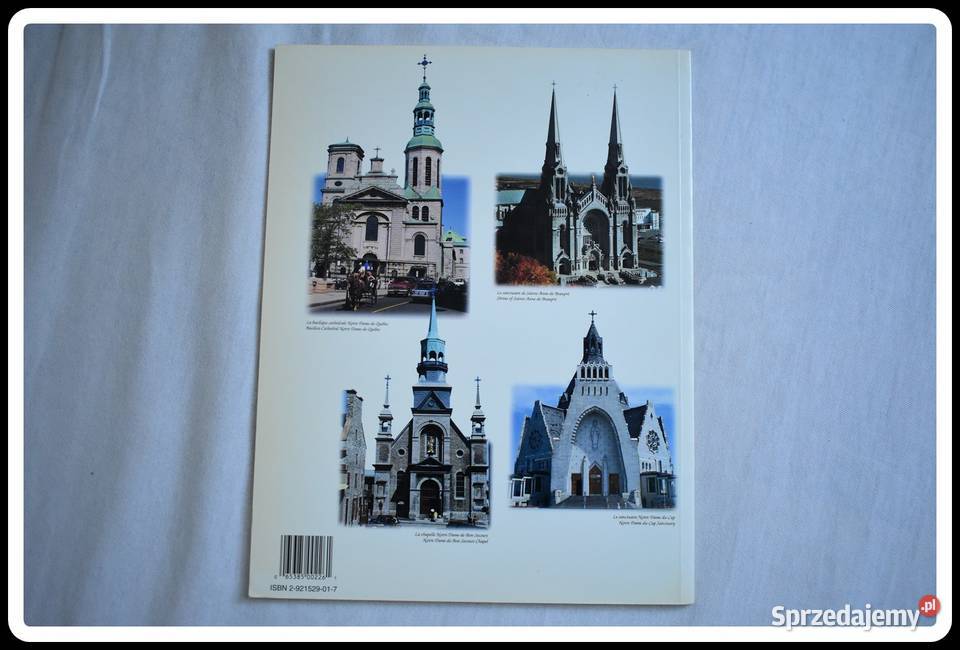 QUEBEC Churches and Shrines 1995 książka album Płock