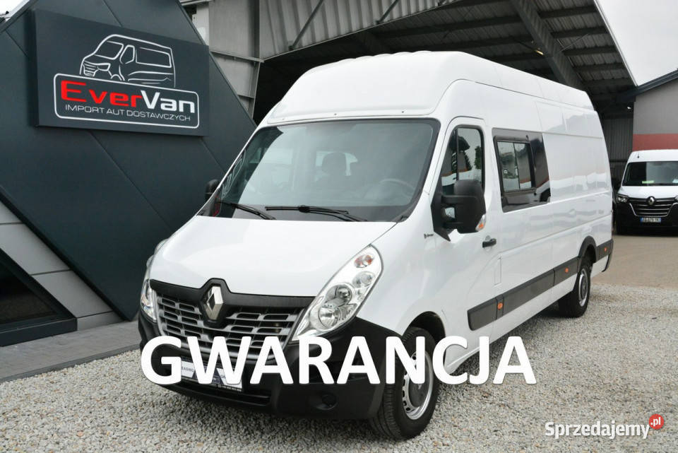 Renault Master najdłuższy najwyższy L4H3 7 klimatyzacja Warszawa
