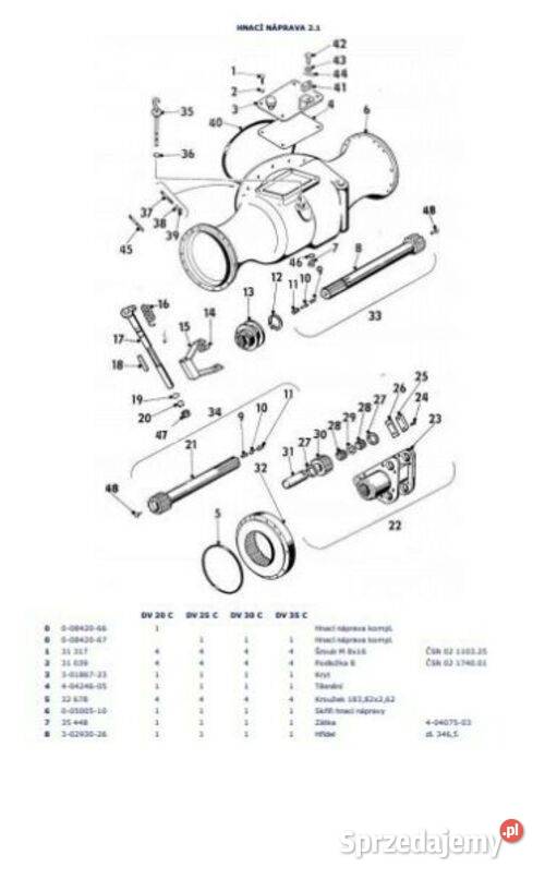 Desta AP 1620 B E 1220 AV 1220A KATALOG CZĘŚCI Kielce