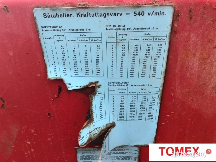 Rozsiewacz do nawozów wapna piaskarka sprzedam