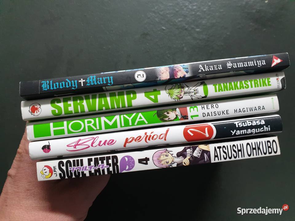 Manga zestaw 5ciu komiksów Gdynia