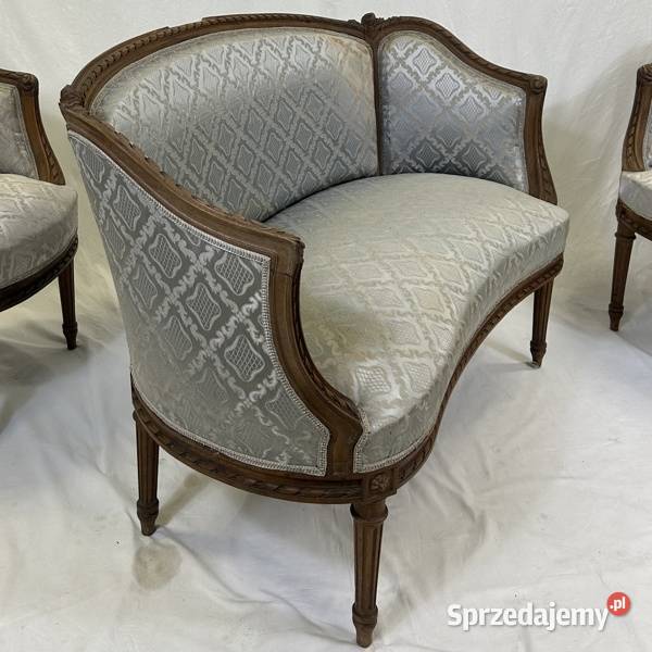 przepiekny komplet gustawianski 1880r Białystok