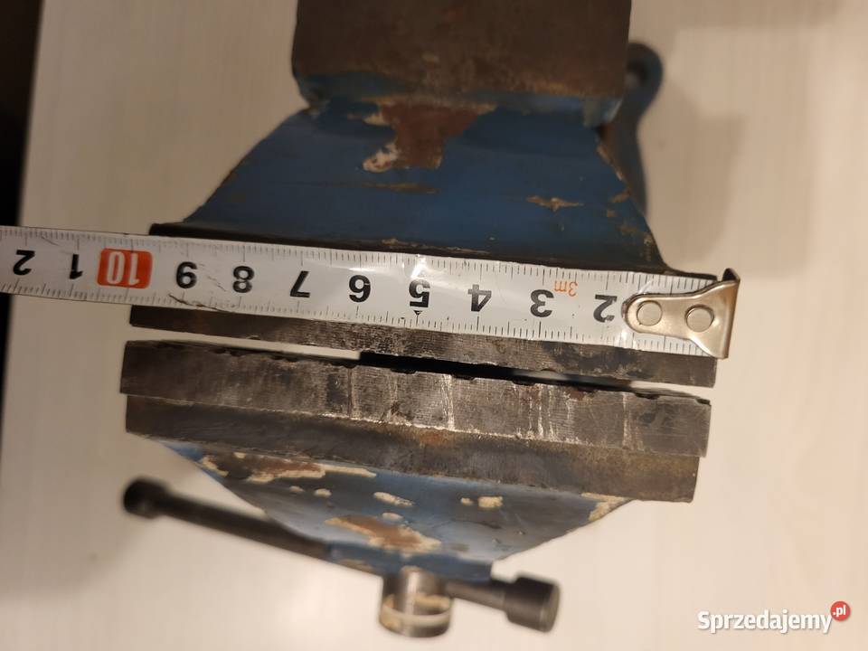 Imadło slusarskie szerokość szczęk 100 mm Ręczne Gliwice