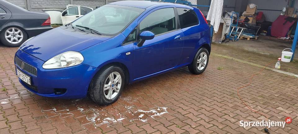 Drzwi prawe lewe 3D Fiat Grande Punto kolor 599A osobowe Szczecin sprzedam