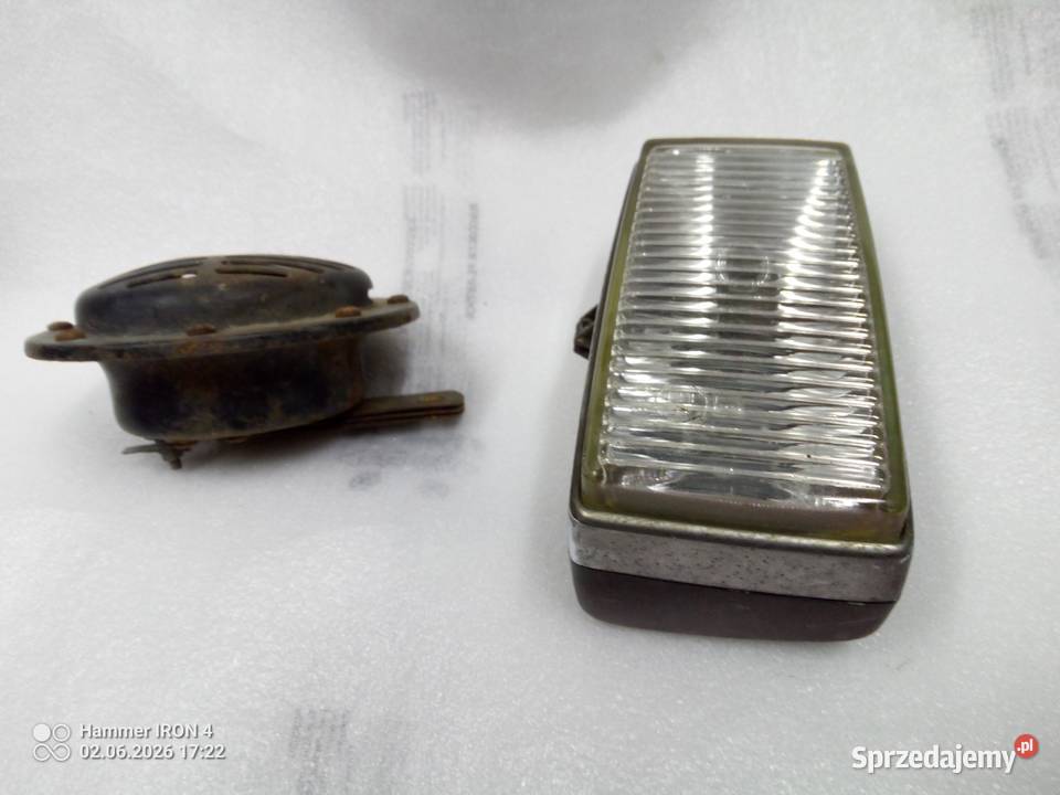 Hella stary halogen i sygnał dźwiękowy auto VW Przemyśl