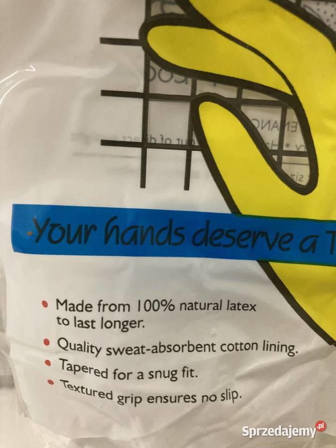 Rękawice gumowe GeeBees Tender Touch 5 par Rokietnica