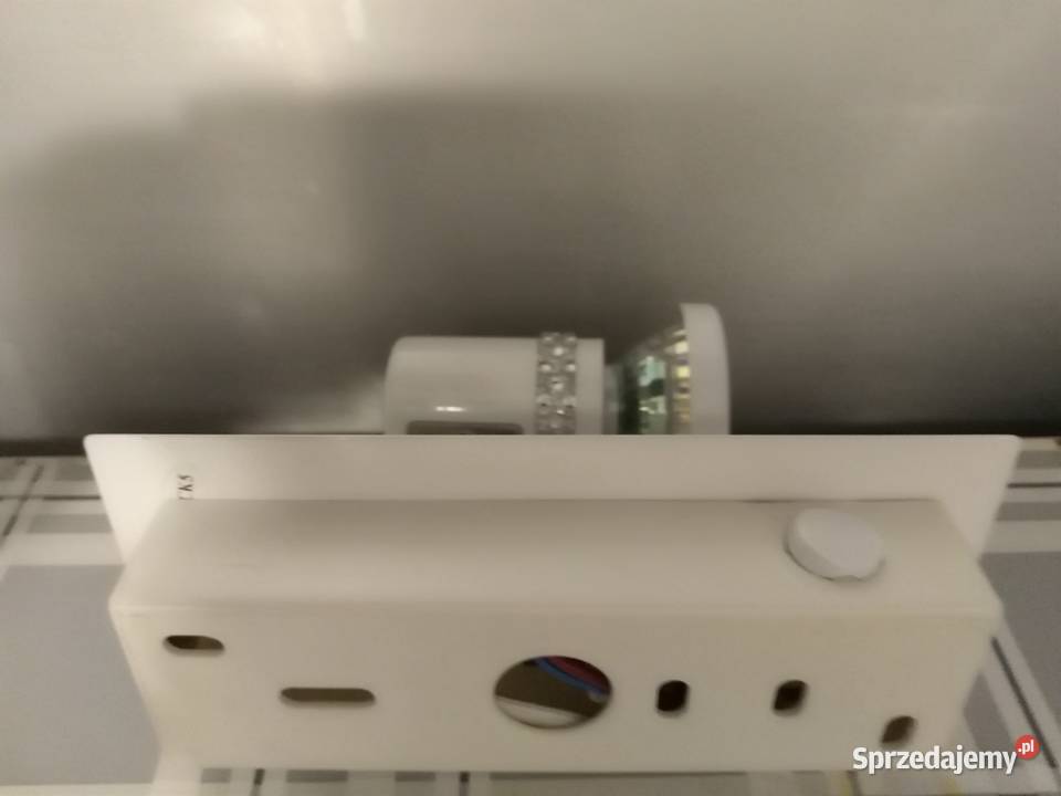 Kinkiet reflektorek biały glamour cyrkonie mazowieckie Warszawa