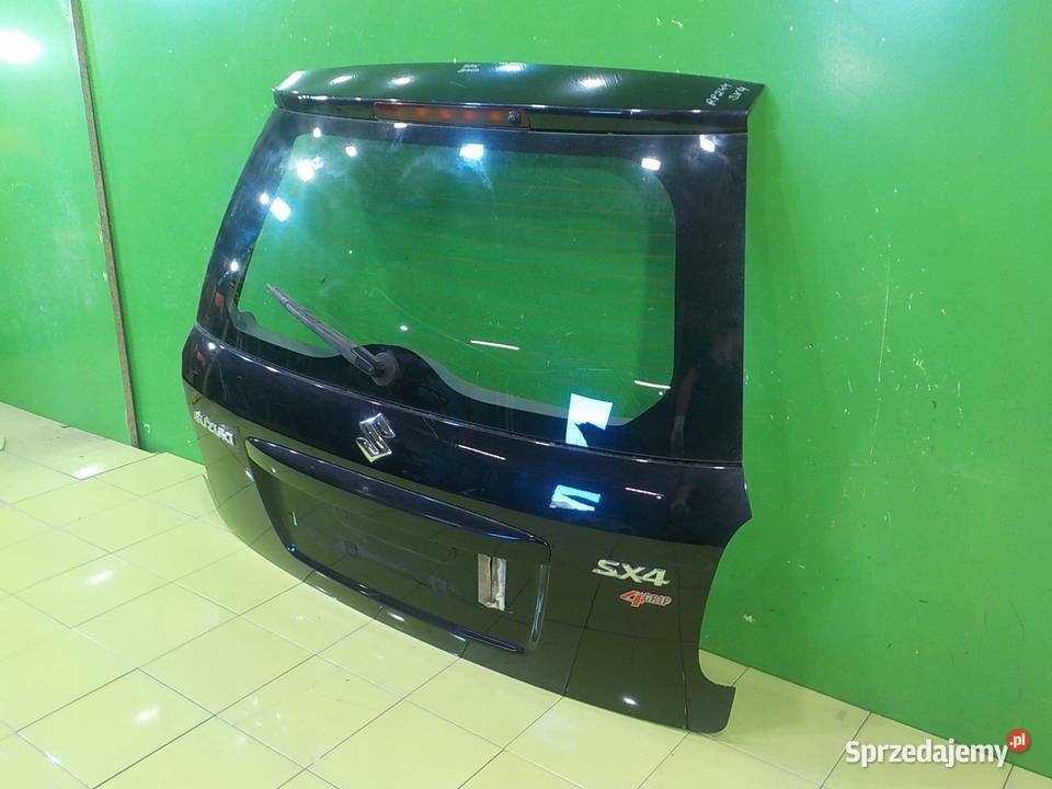 SUZUKI SX4 I 16 B 07r 5D klapa tyl Części samochodowe Suków sprzedam