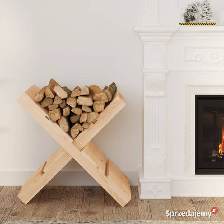 Stojak na drewno 47x395x48 drewno sosnowe Warszawa sprzedam