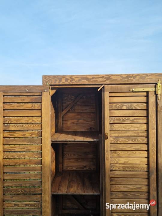 Szafa ogrodowa drewniana schowek na narzędzia Kalety sprzedam