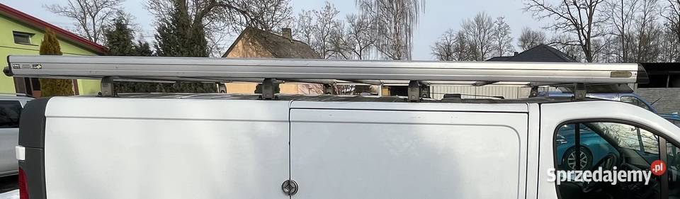 Bagażnik dachowy aluminiowy Trafic Vivaro Long Poddębice