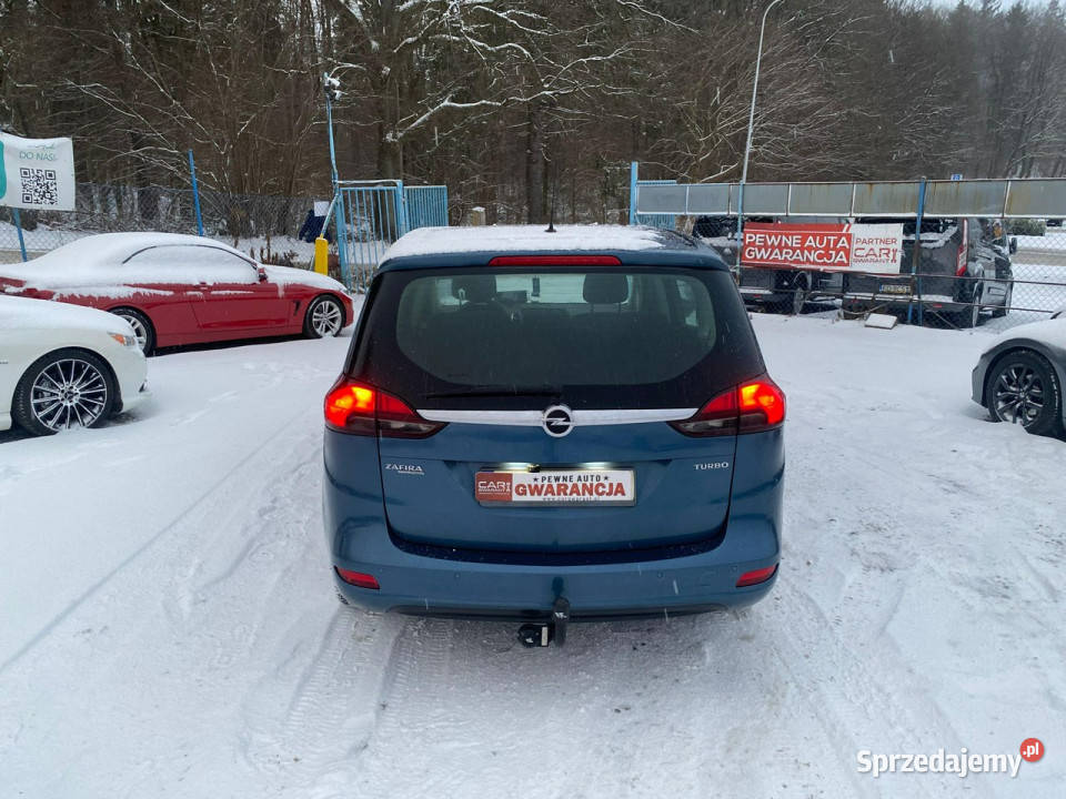 Opel Zafira 14i turbo gaz 7os Panorama ASR (kontrola trakcji) Gdańsk