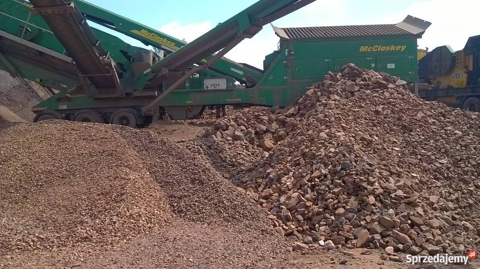 Łupek czerwony kamień łamany kruszywo Świętochłowice