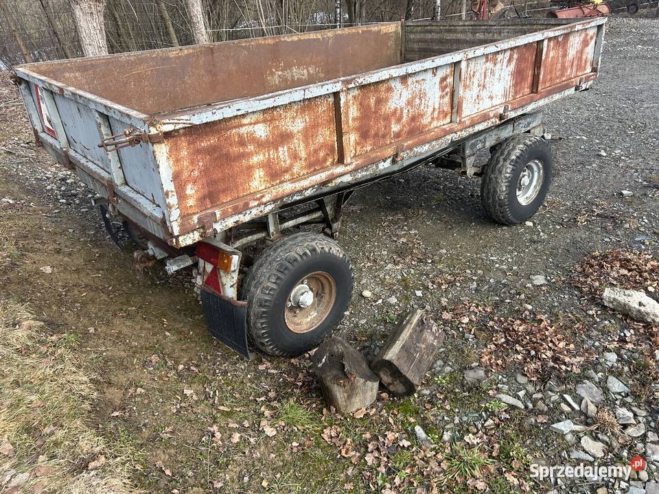 Przyczepa rolnicza Autosan d47 wywrotka tandem sprzedam