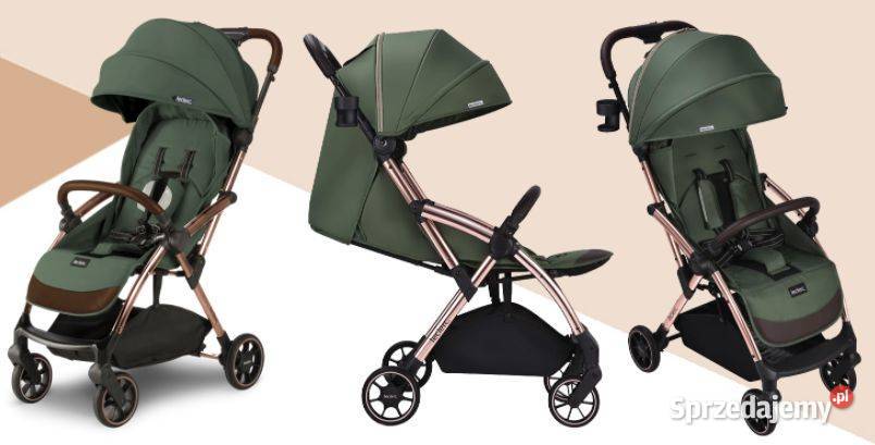 Sprzedam wózek Leclerc Influencer Army Green Rozkładane siedzisko Warszawa